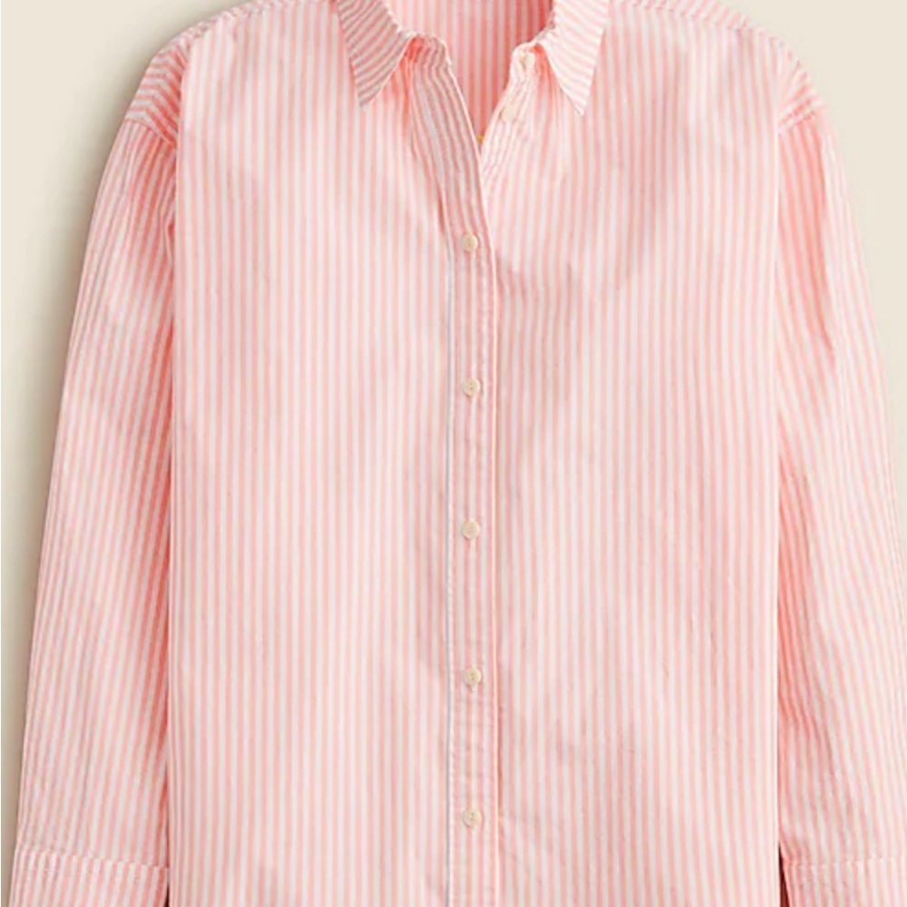 J. Crew Pink Casual Button Down Shirt